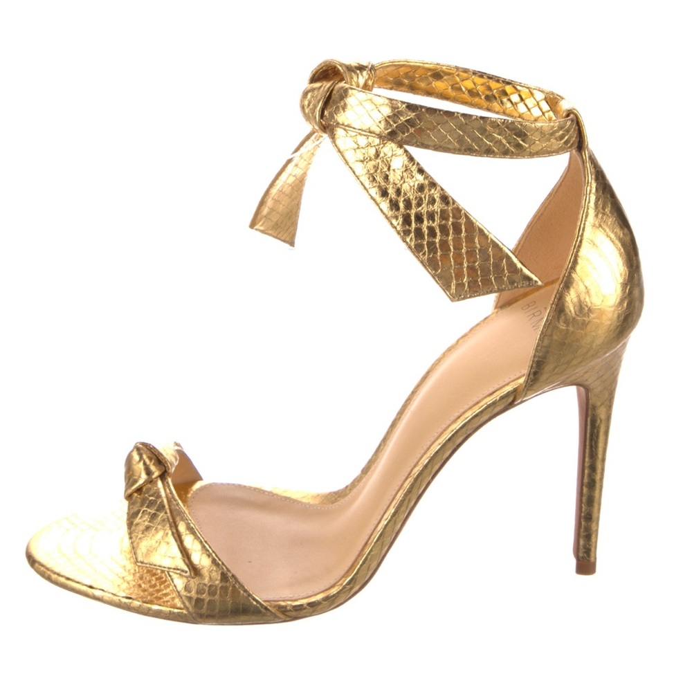 Alexandre Birman Gold Heels